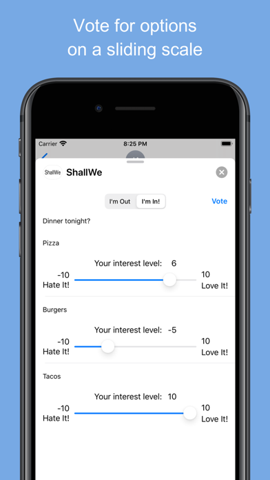 ShallWe Decider App Store screenshot 2