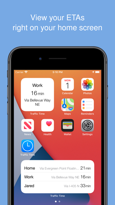 Traffic Time App Store screenshot 2